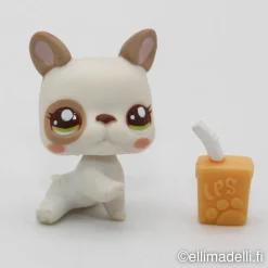 Littlest Petshop Bulldog vauva #2554