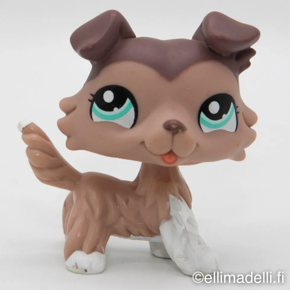 Littlest Petshop Collie koira #1330