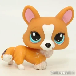 Littlest Petshop Corgi koira #1360