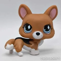 Littlest Petshop Corgi koira #724