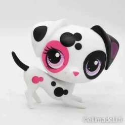 Littlest Petshop Dalmatian koira #3217