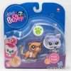 Littlest Petshop Fretti #1612 ja Yorkshiren terrieri #1611