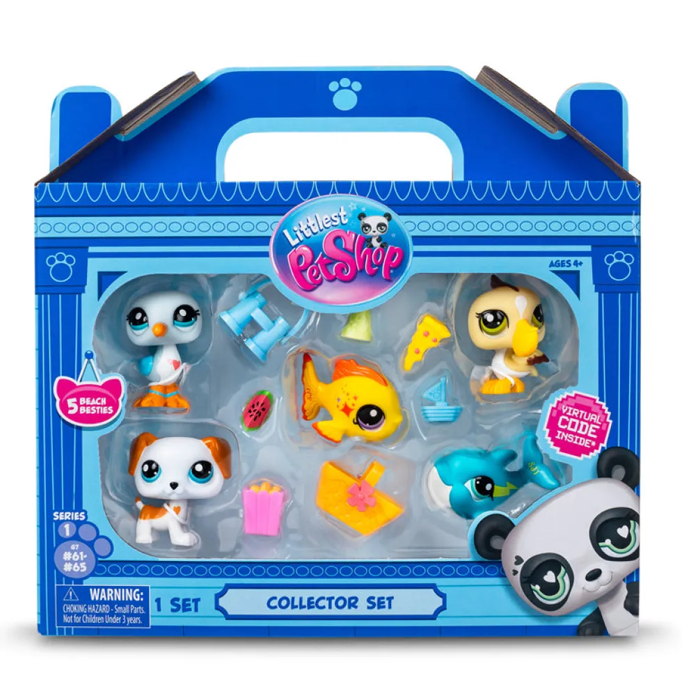 Littlest Pet Shop G7 Beach Besties Collector Set