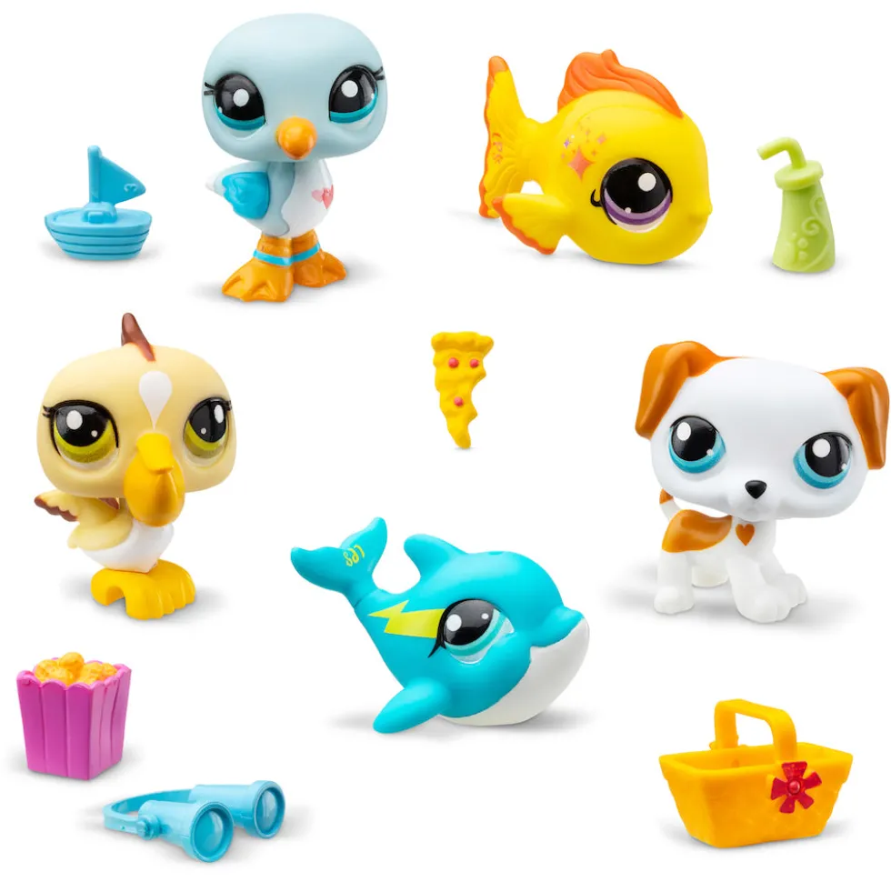 Littlest Pet Shop G7 Beach Besties Collector Set