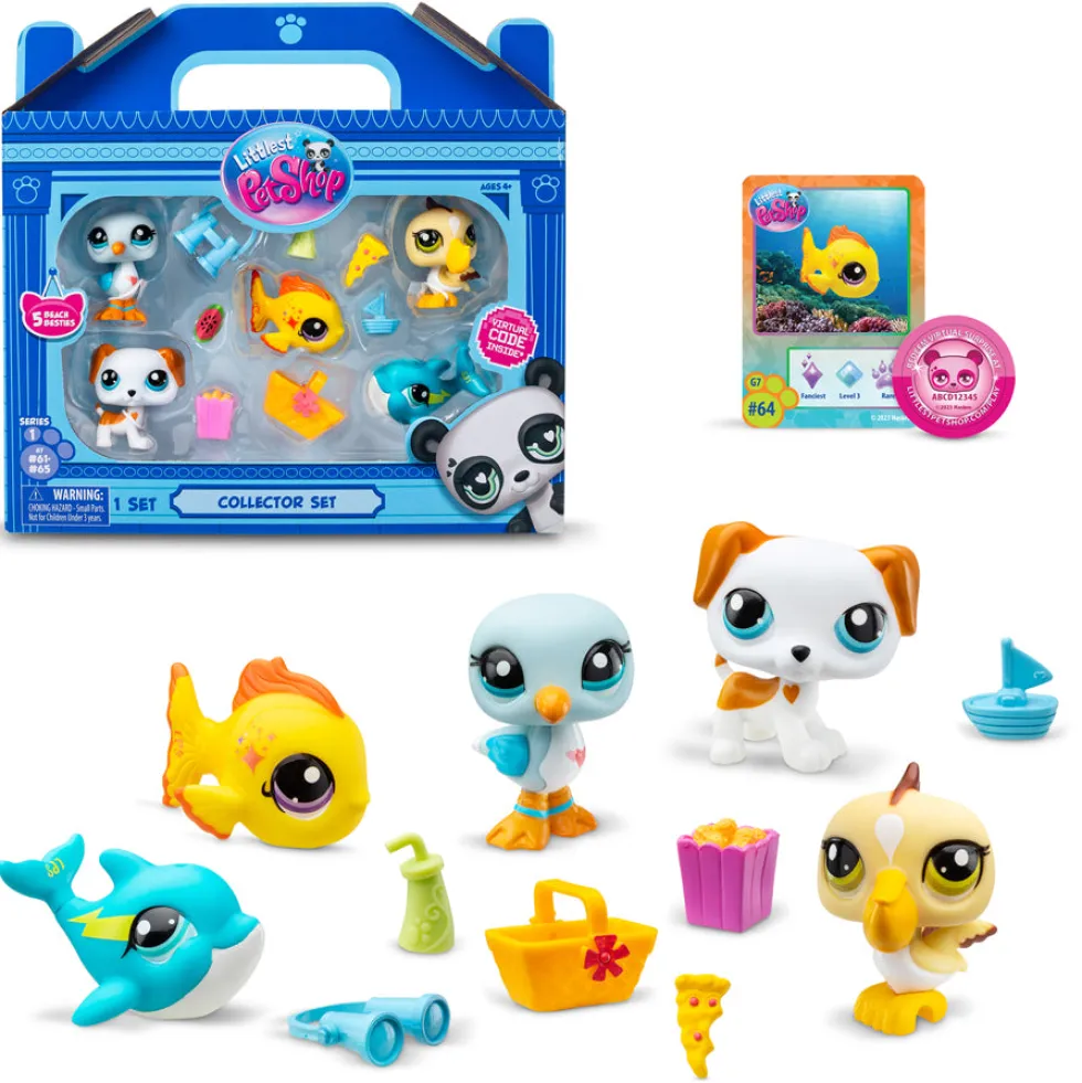 Littlest Pet Shop G7 Beach Besties Collector Set