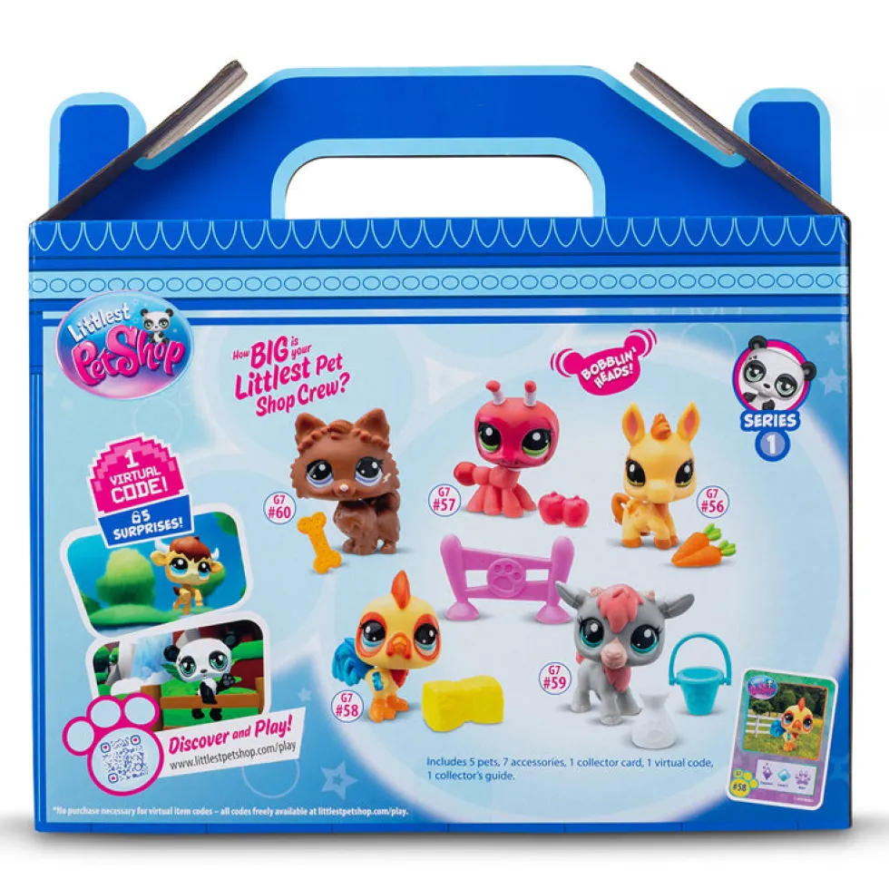 Littlest Pet Shop G7 Farm Besties Collector Set