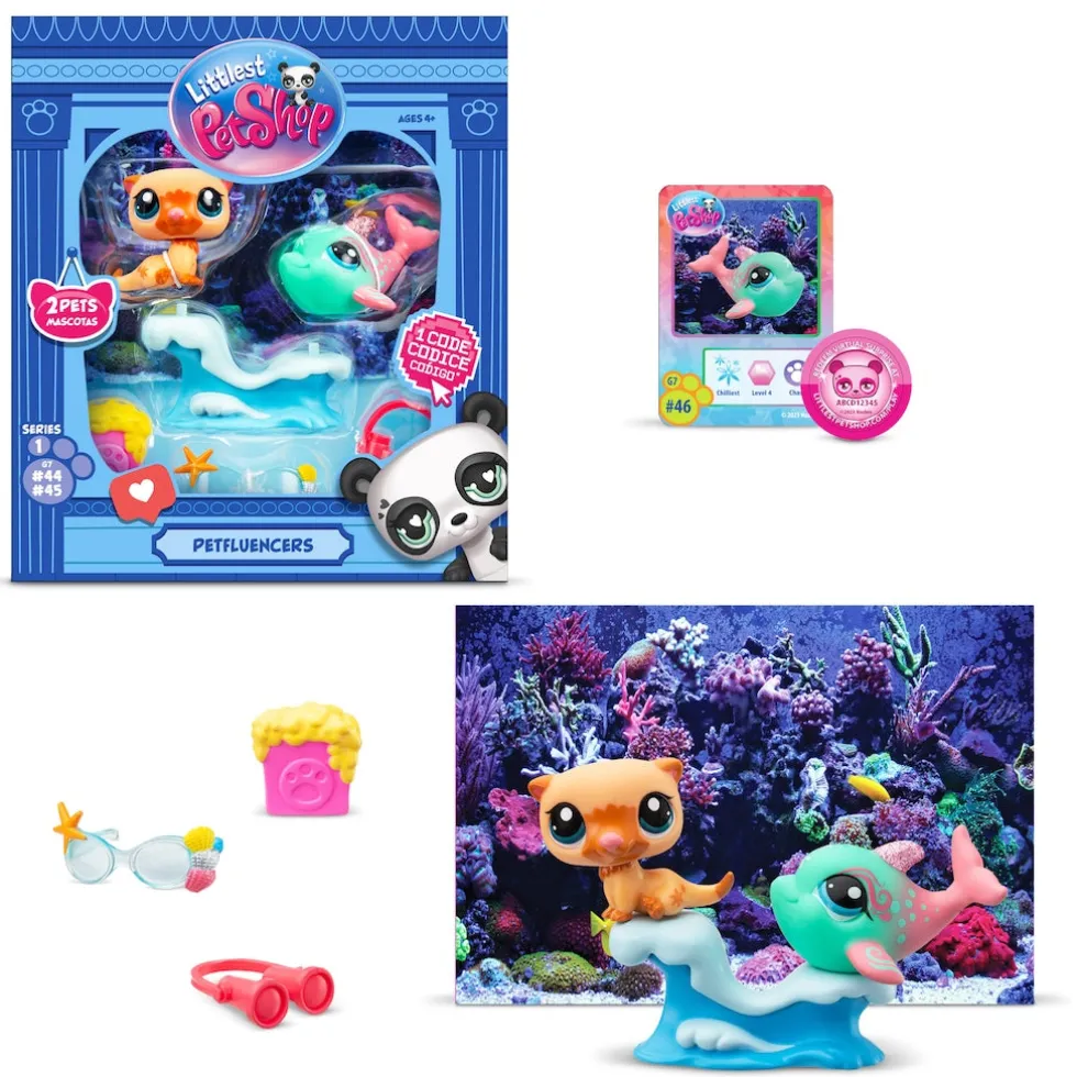 Littlest Pet Shop G7 Petfluenzer Aquarium Shel-fie Fun