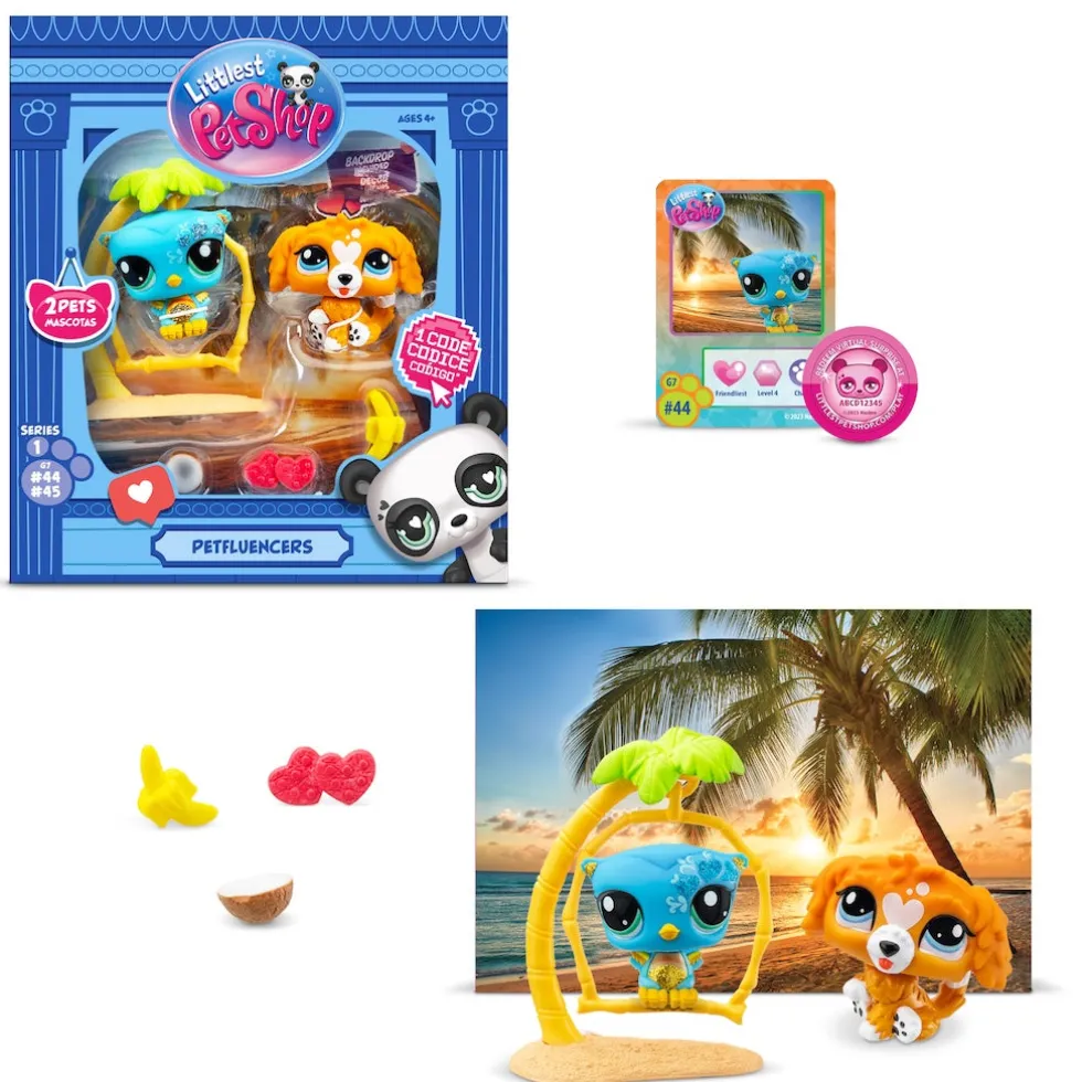 Littlest Pet Shop G7 Petfluenzer Sunset Pals