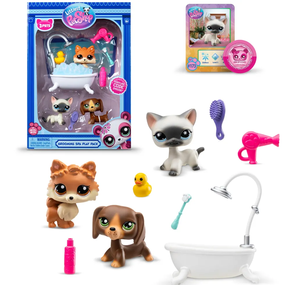 Littlest Pet Shop Grooming Spa G7 S3 -keräilypakkaus