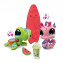 Littlest Pet Shop G7 S4 Pet pair, Merihevonen #247 ja Kilpikonna #248