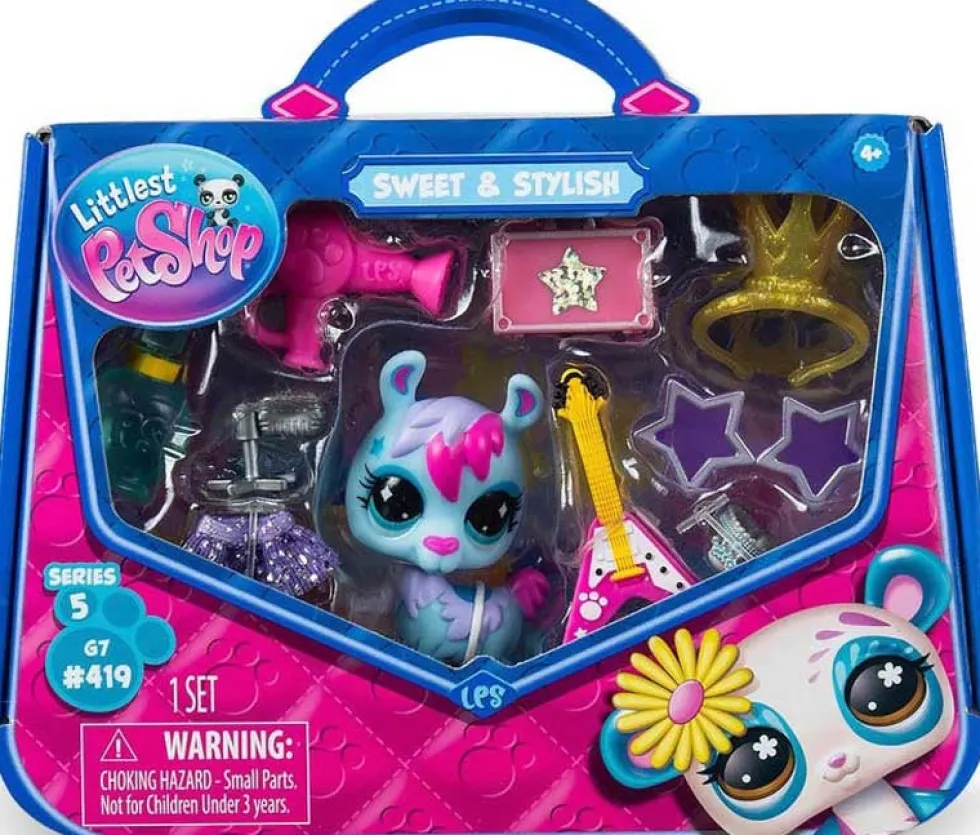 Littlest Pet Shop G7 S5 Trendy & Stylish Laama #419