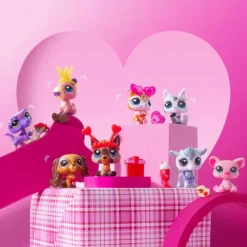 Littlest Pet Shop G7 S5 Valentines Pet Pair, Krokotiili #434 ja Capybara #433