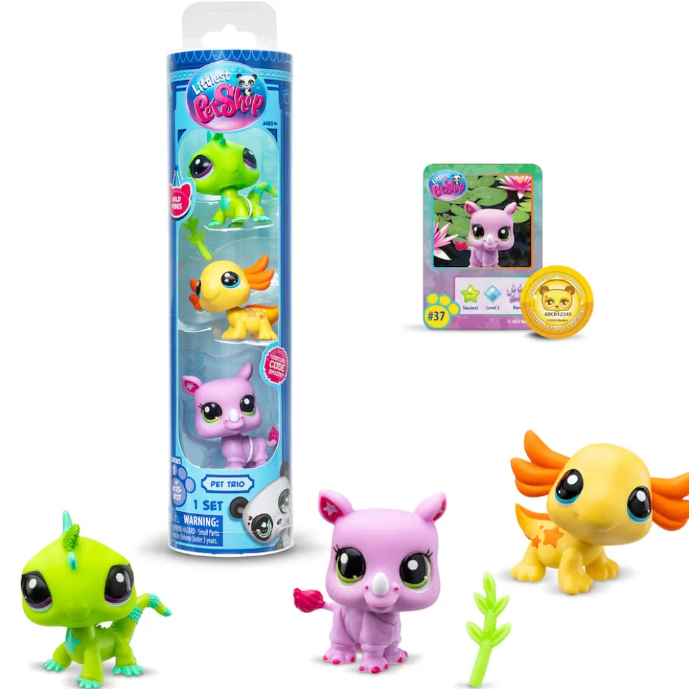 Littlest Pet Shop G7 Wild Vibes 3-Pack