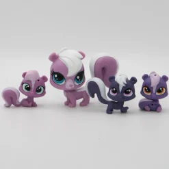 Littlest Petshop Haisunäätä perhe #52-56