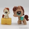 Littlest Petshop Hevonen #2666 ja vauva #2667