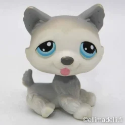 Littlest Petshop Husky koira #70