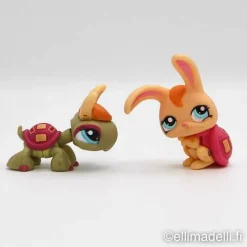 Littlest Petshop Kilpikonna #1311 ja Pupu #1310