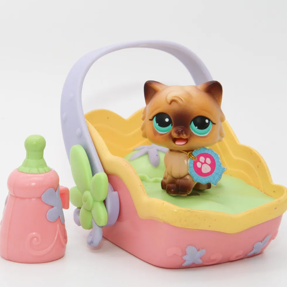 Littlest Petshop Kissa #MM3 ja tarvikkeet