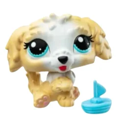 Littlest Pet Shop Labradoodle koira G7 Series3 - #135