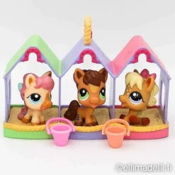 Littlest Petshop Petriplets Hevonen #1879-1881