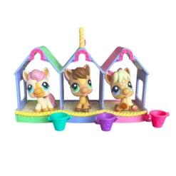 Littlest Petshop Petriplets Hevonen #1879-1881