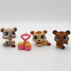Littlest Petshop Petriplets Karhu pennut #1554 #1555 #1556