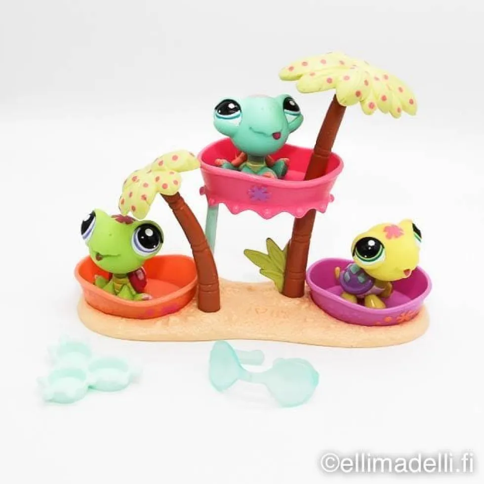 Littlest Petshop Petriplets Kilpikonnat #1885-1887