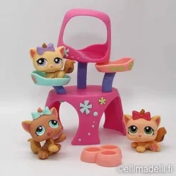 Littlest Petshop Petriplets Kissa pennut #1335-1337