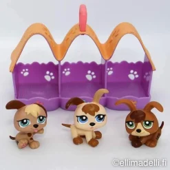 Littlest Petshop Petriplets Koiranpennut #1338-1340