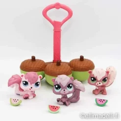 Littlest Petshop Petriplets Oravat #1882-1884