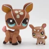 Littlest Petshop Peura #2499 ja vauva #2500