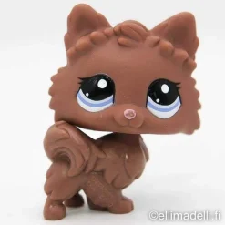 Littlest Petshop Pomerian koira #2449