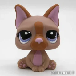 Littlest Petshop Ranskan Bulldog koira #1896