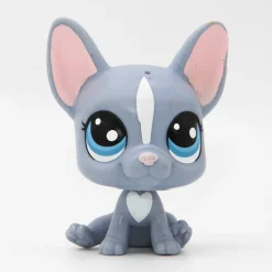 Littlest Petshop Ranskan Bulldog koira #62