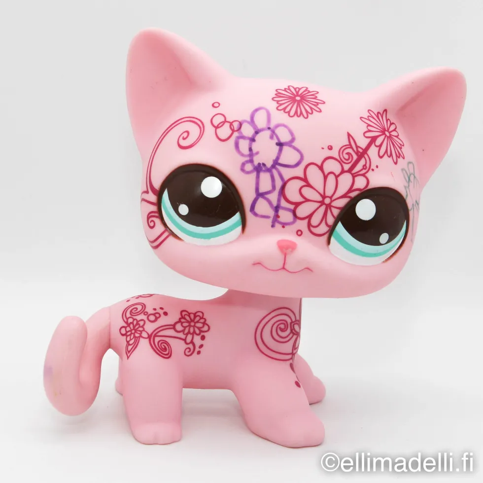 Littlest Petshop seisova Kissa Jättipetsi