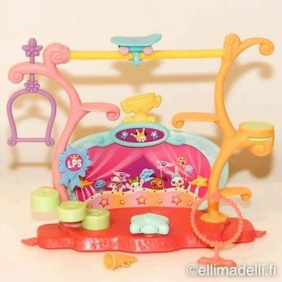 Littlest Petshop Sirkus talo - Second Hand