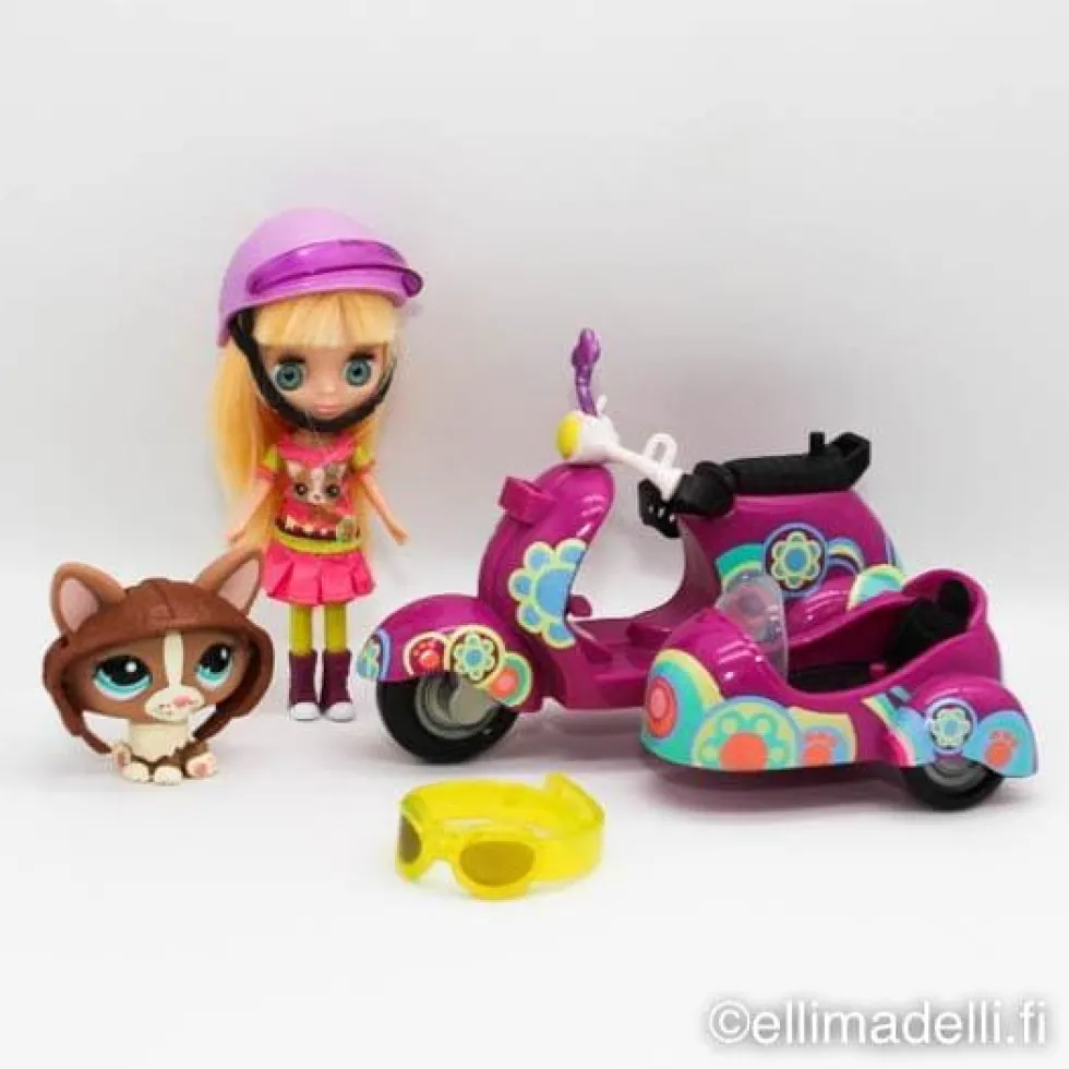 Littlest Petshop Skootterisetti