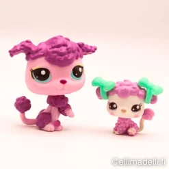 Littlest Petshop Villakoira #2497 ja vauva #2498