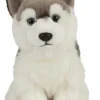 Living Nature Husky koira pentu pehmolelu 25cm