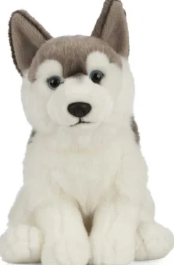 Living Nature Husky koira pentu pehmolelu 25cm