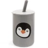 Magni pingviini muki pillillä