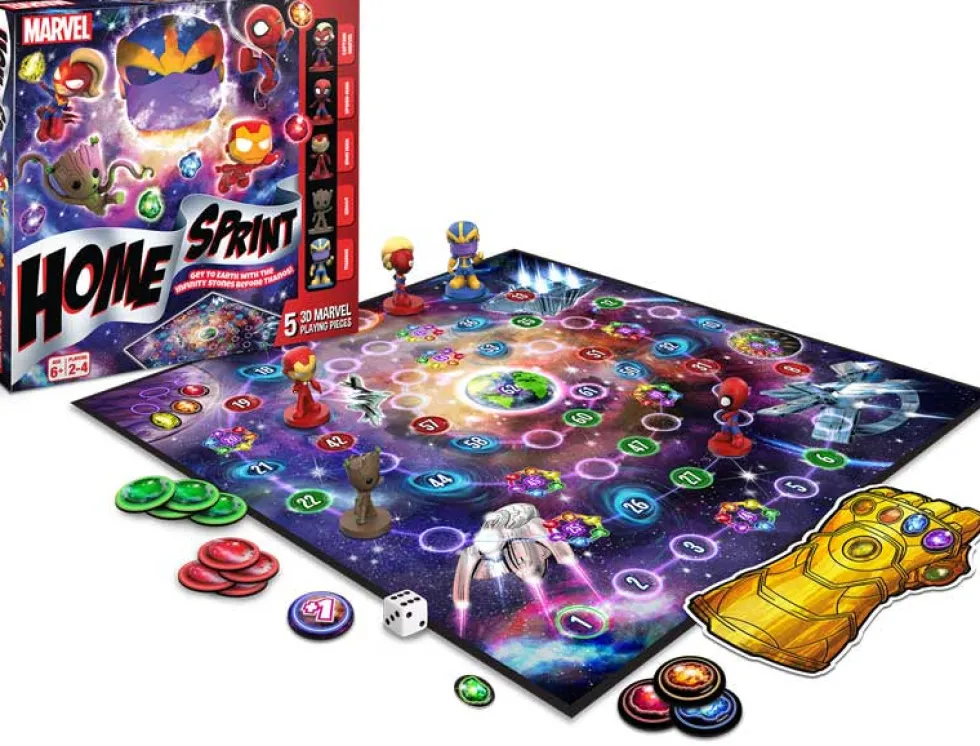 Marvel Home sprint lautapeli
