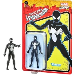 Marvel Legends Retro hahmo Black Spiderman 9,5cm