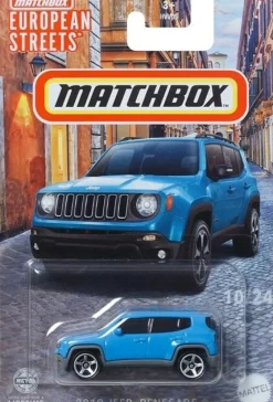 Matchbox European Streets 2019 Jeep Renegade 1:64