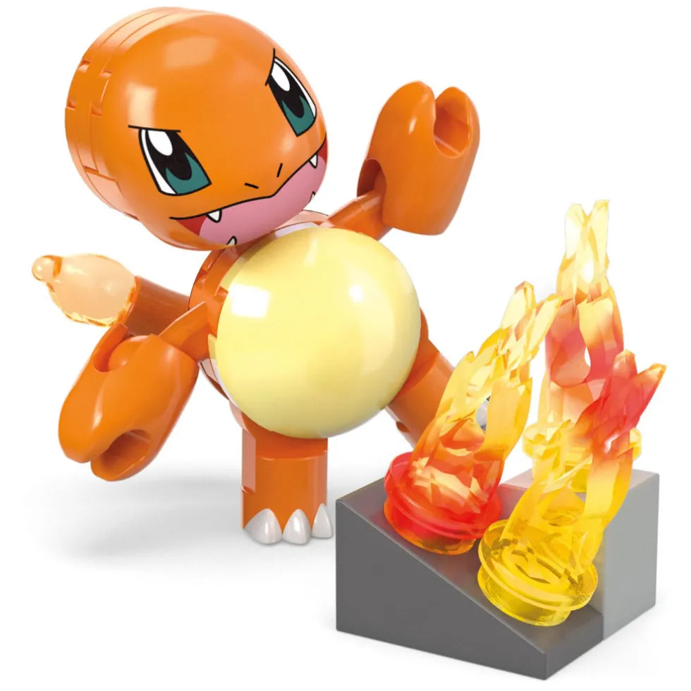Mega Construx Pokemon Charmanders Fire Spin -rakennussetti