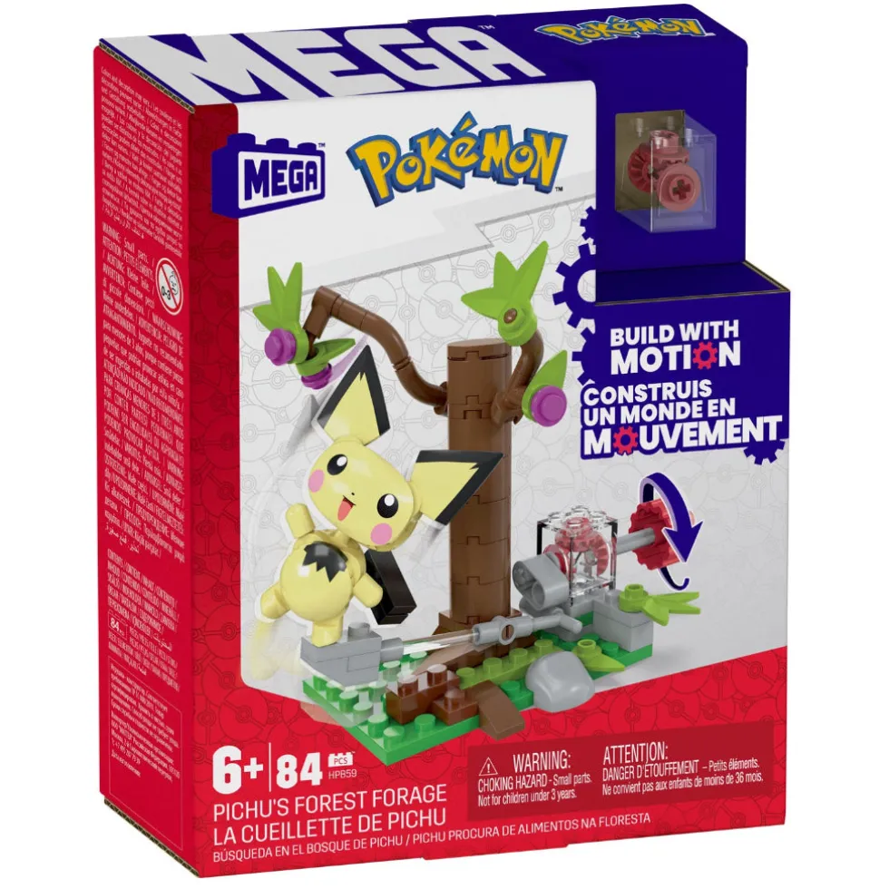 Mega Construx Pokemon Pichu's Forest Forage -rakennussetti