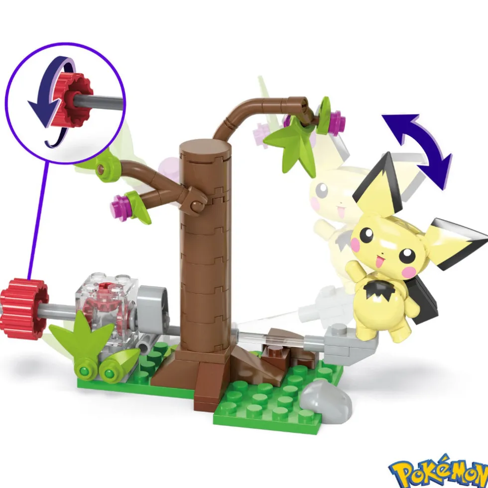 Mega Construx Pokemon Pichu's Forest Forage -rakennussetti