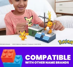 Mega Construx Pokemon Pikachu Evolution -rakennussetti