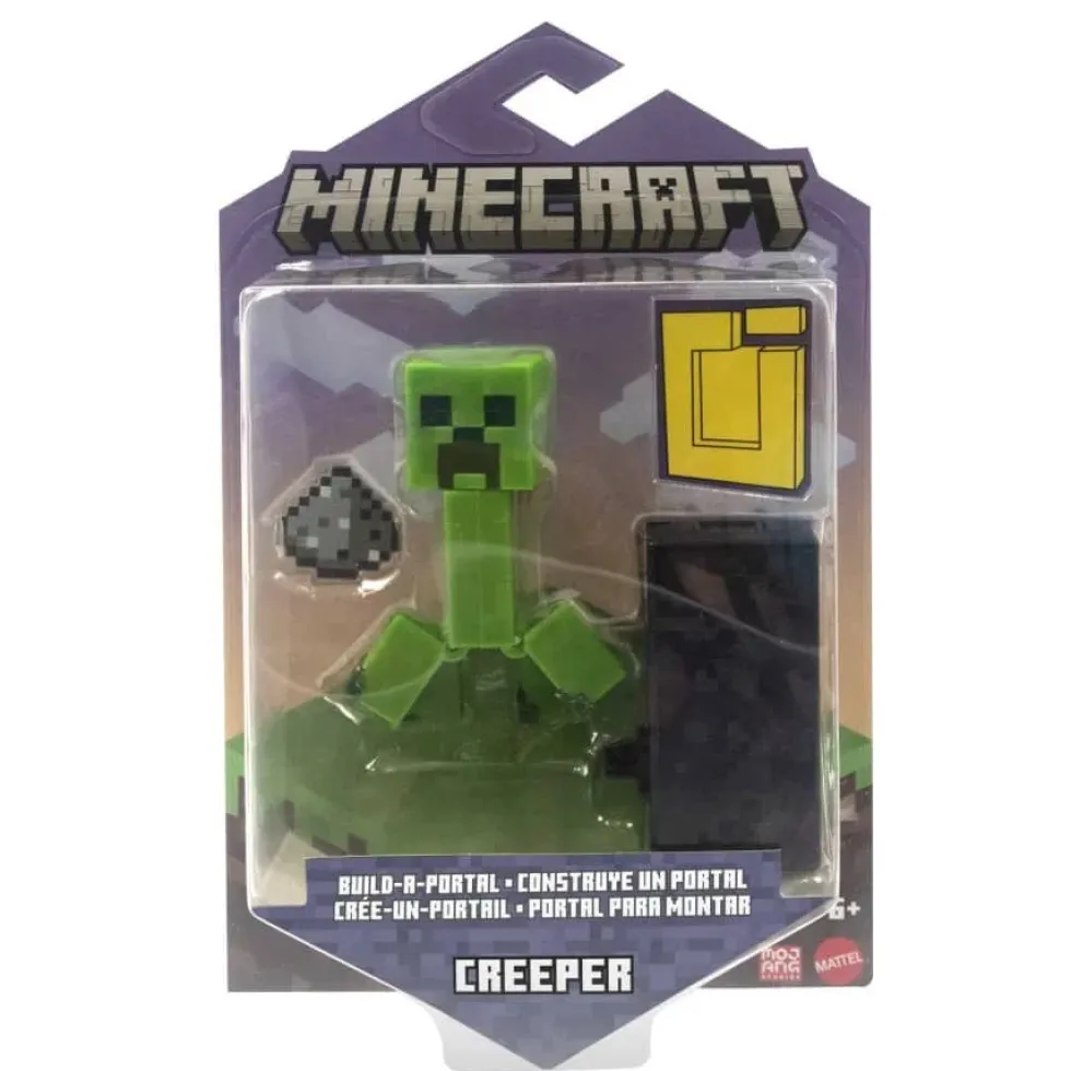 Minecraft Build-A-Portal Creeper -figuuri