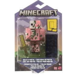 Minecraft Build-A-Portal Zombified Piglin -figuuri